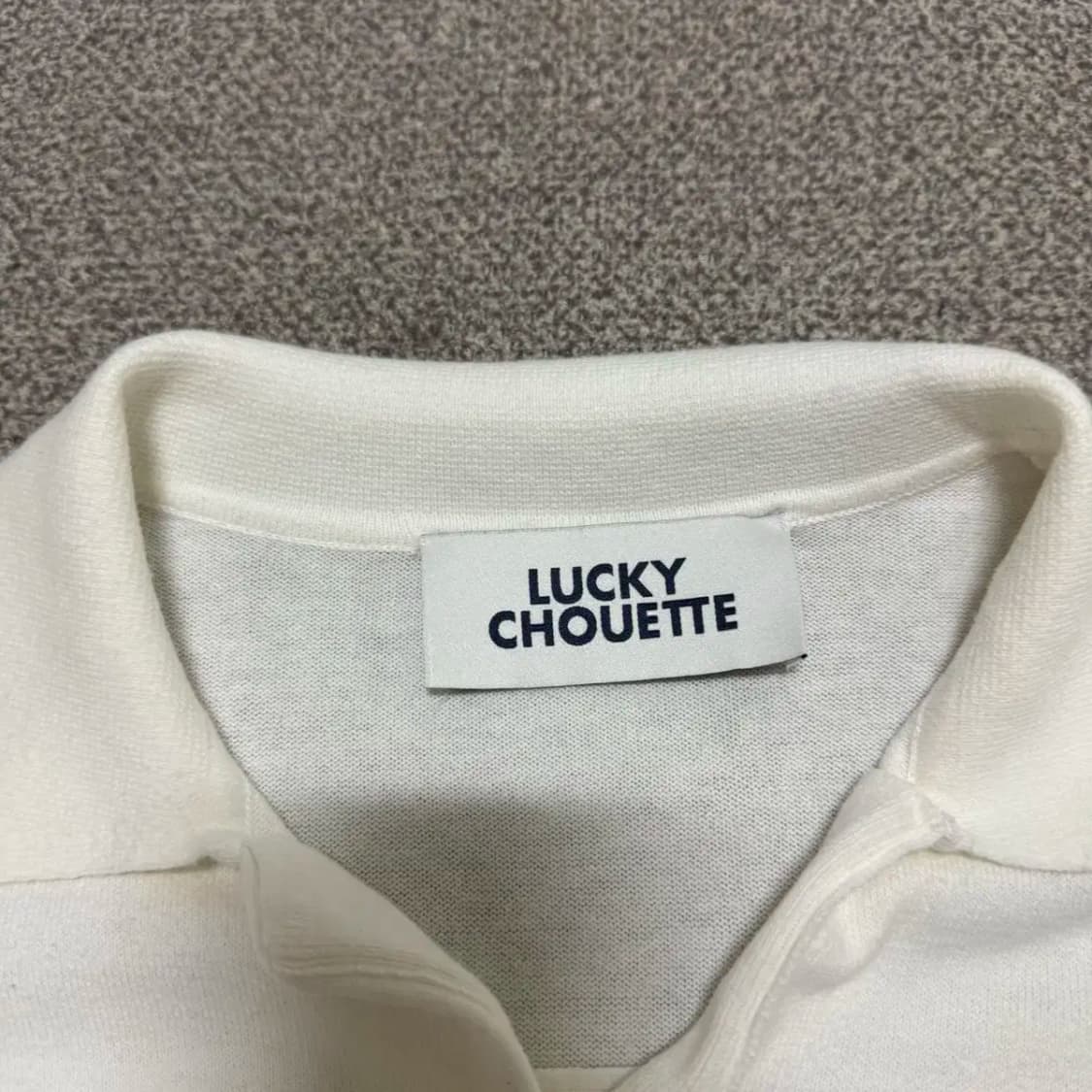 럭키슈에뜨 카라 니트 여성 상품이미지3