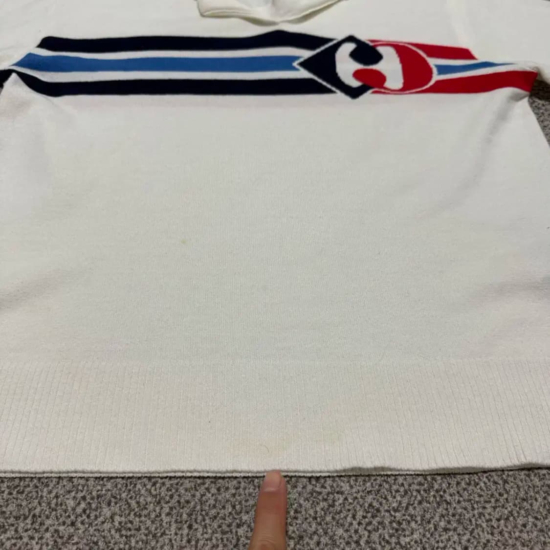 럭키슈에뜨 카라 니트 여성 상품이미지9