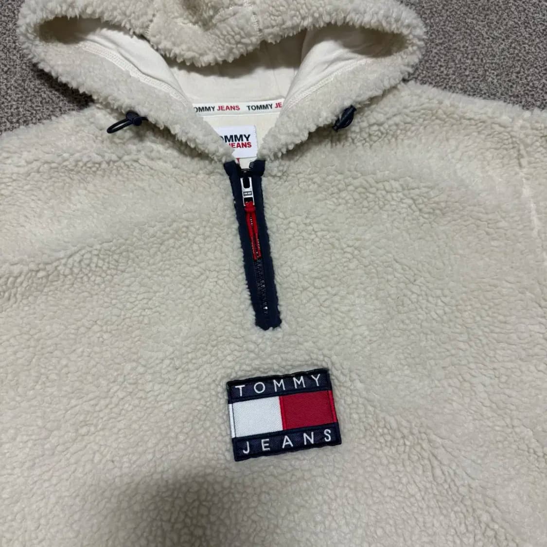 Xxs 타미힐피거 뽀글이 반집업 상품이미지2