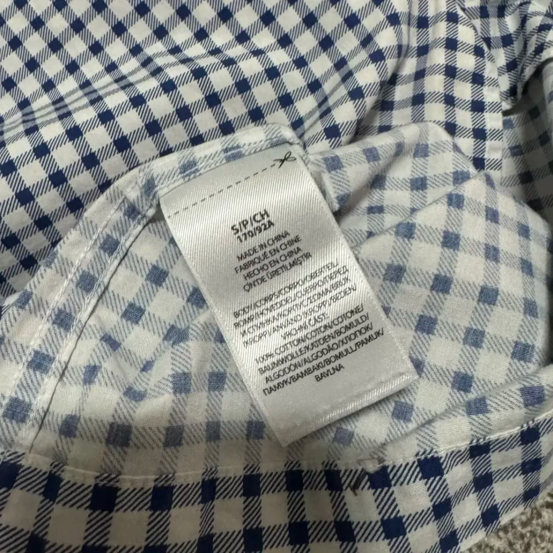 S 폴로랄프로렌 포니 패턴 체크 반팔 셔츠 상품이미지4