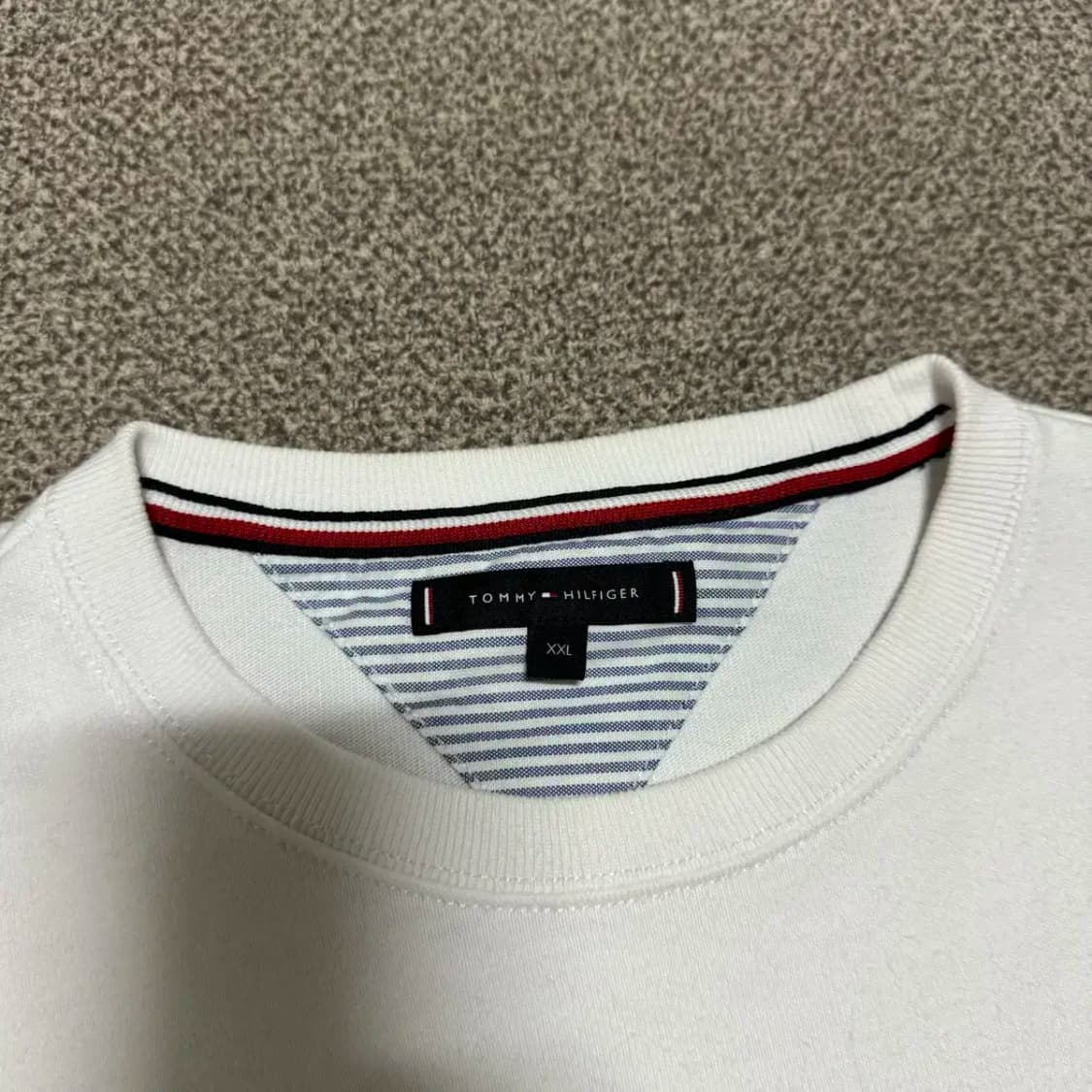 XXL 타미힐피거 스트라이프 크루넥 맨투맨 상품이미지3