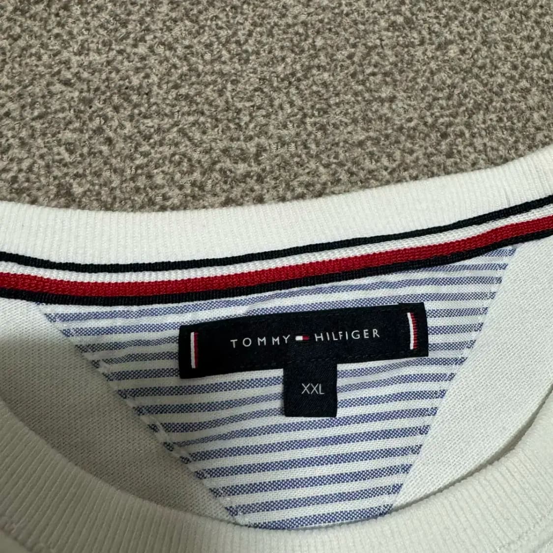 XXL 타미힐피거 스트라이프 크루넥 맨투맨 상품이미지4