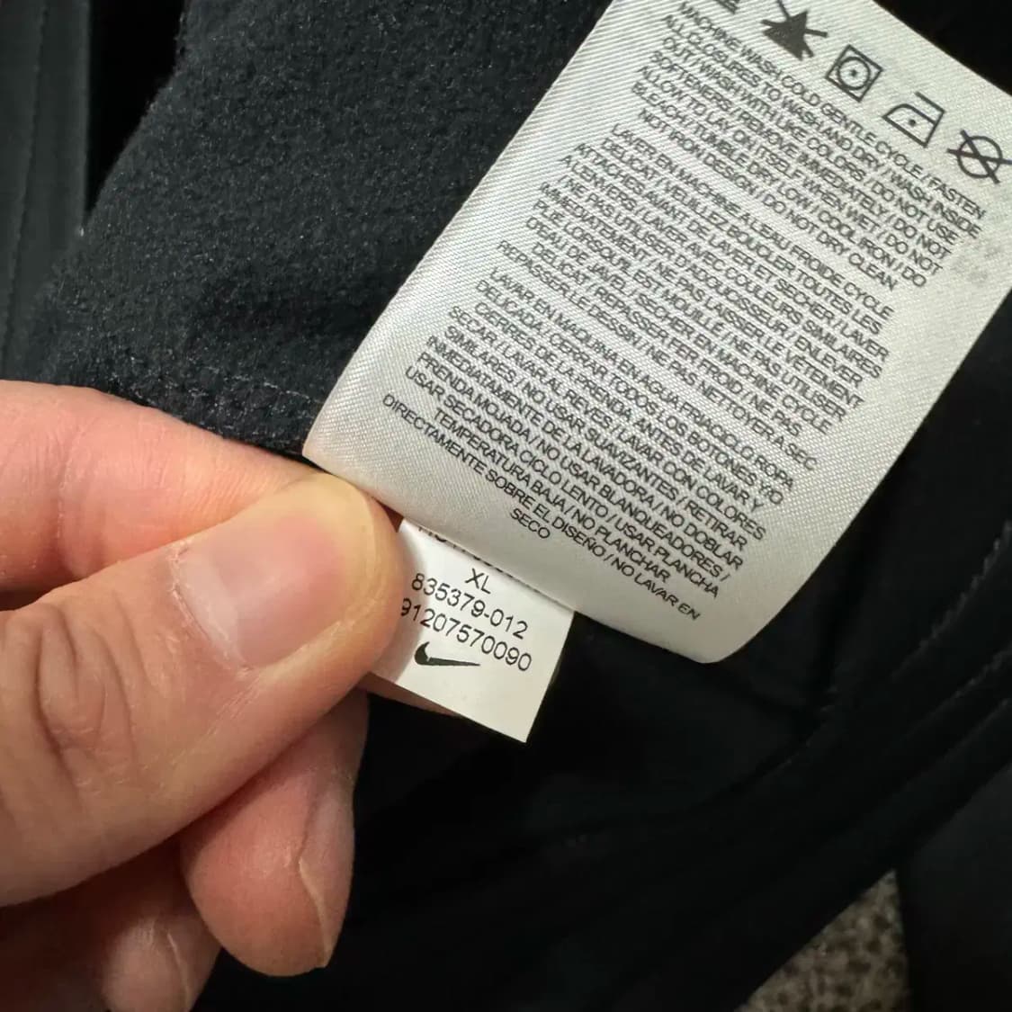 XL 나이키 후드집업 써마핏 상품이미지5