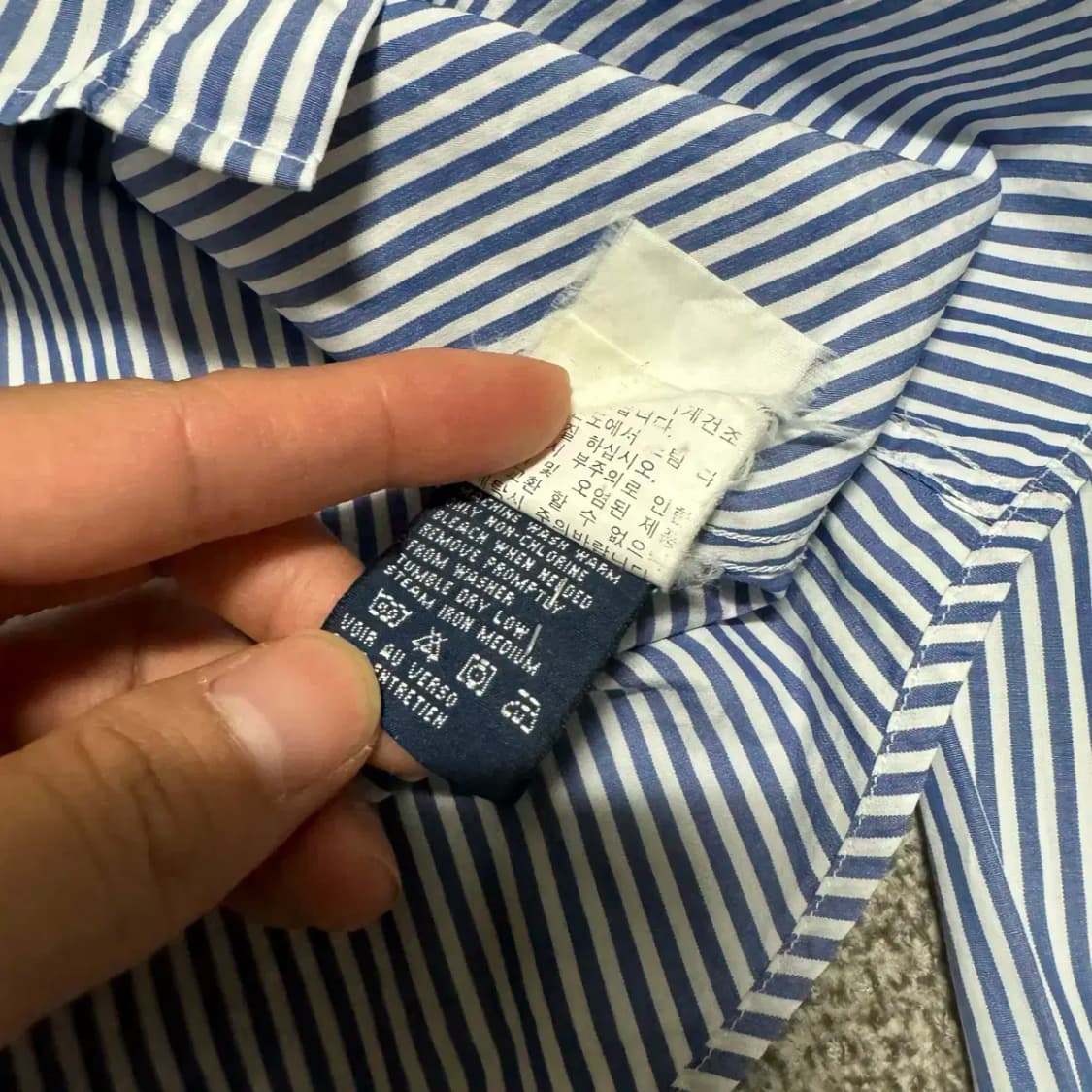 폴로랄프로렌 스트라이프 셔츠 여성 상품이미지5