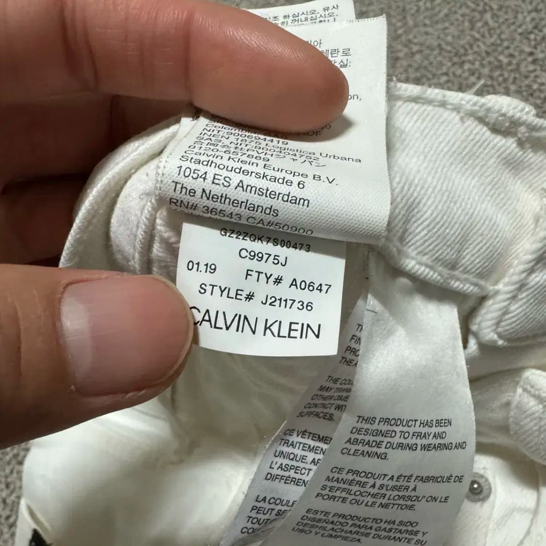 28 캘빈클라인 숏팬츠 상품이미지6