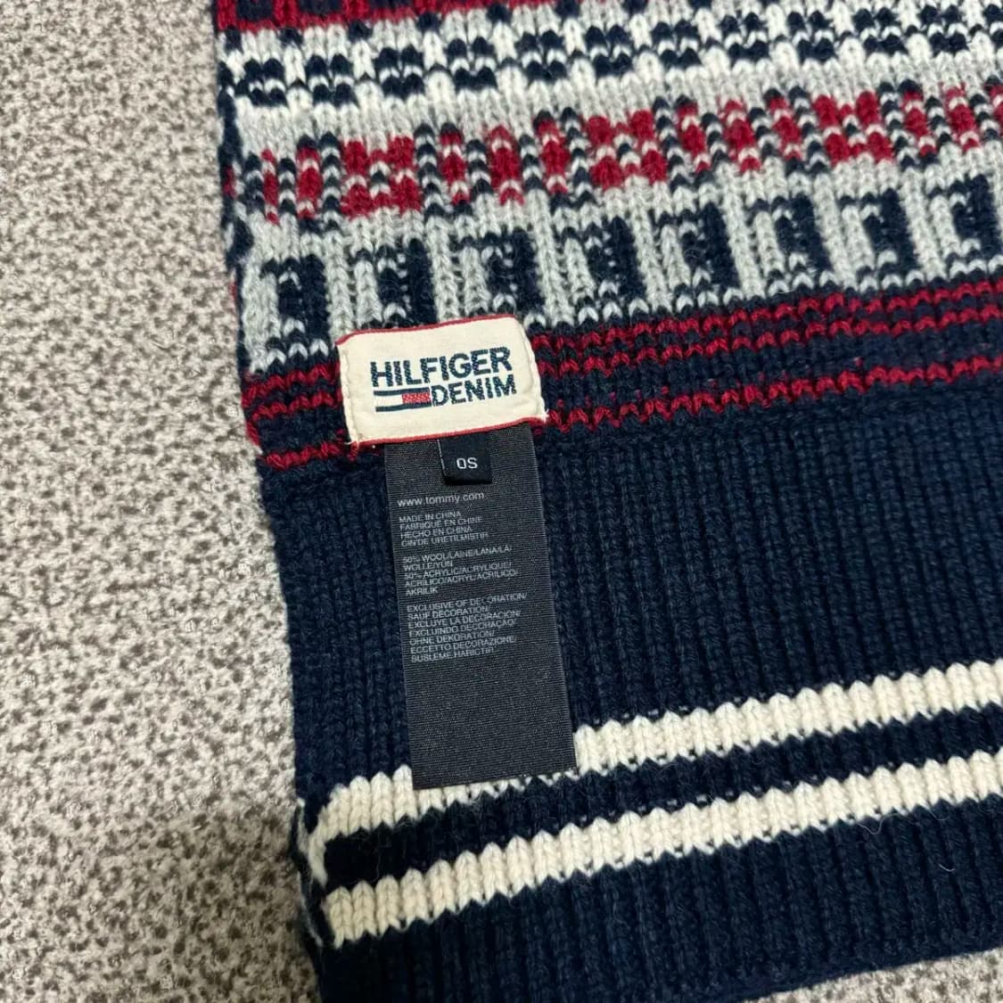 타미힐피거 머플러 상품이미지2