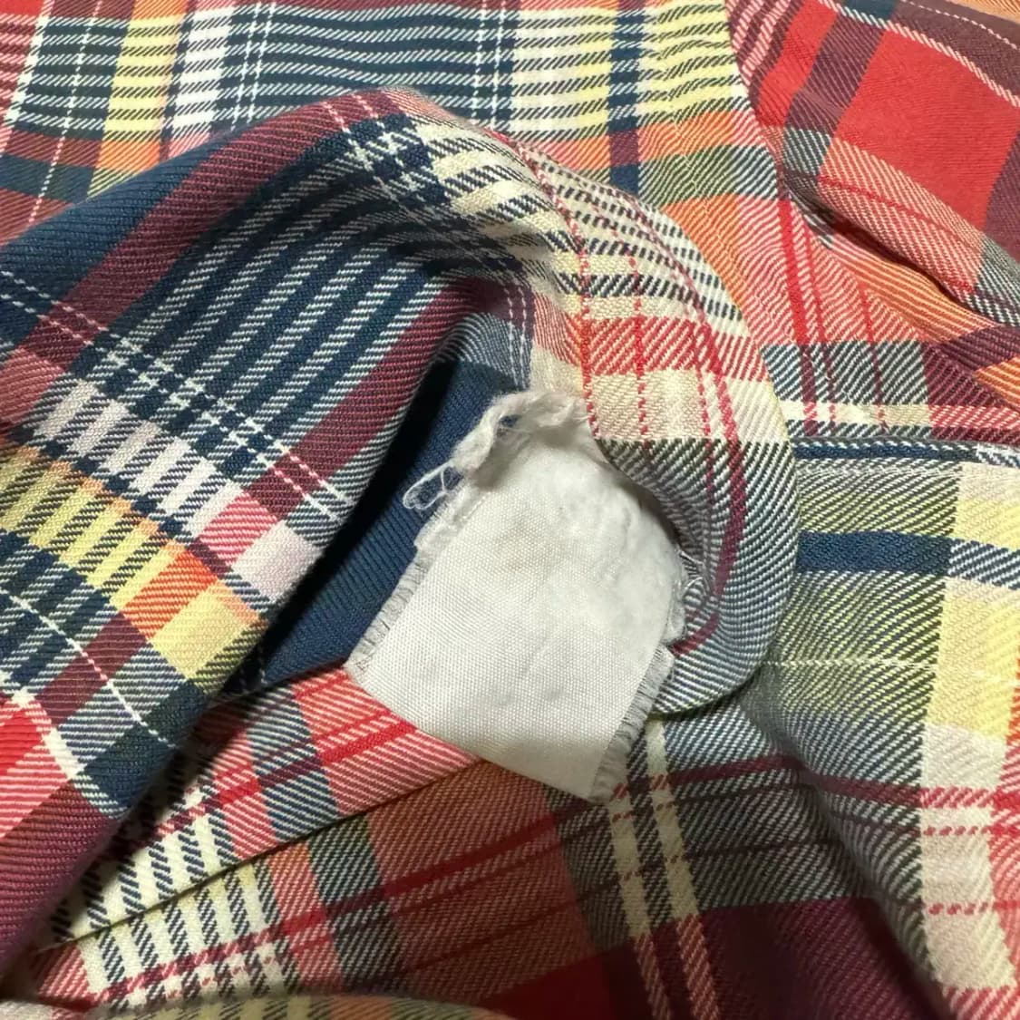 M 폴로랄프로렌 타탄 체크 셔츠 상품이미지4