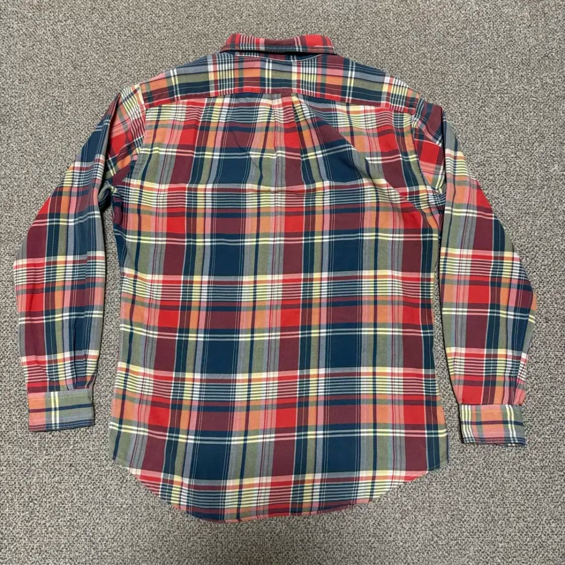 M 폴로랄프로렌 타탄 체크 셔츠 상품이미지5