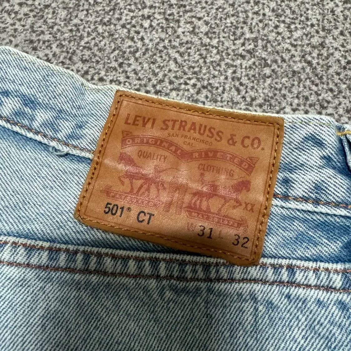 31 리바이스 501 ct 청바지 상품이미지3