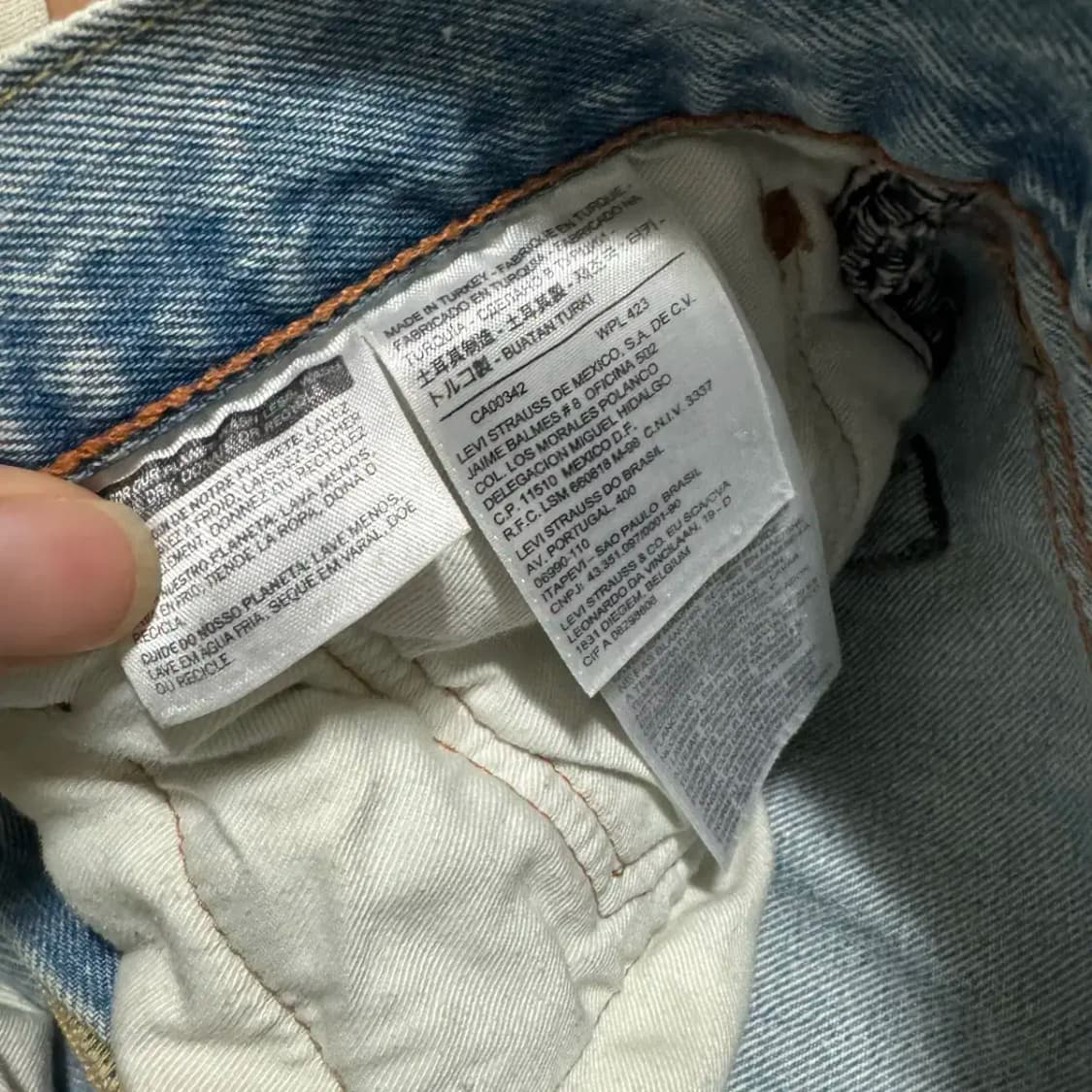 31 리바이스 501 ct 청바지 상품이미지4