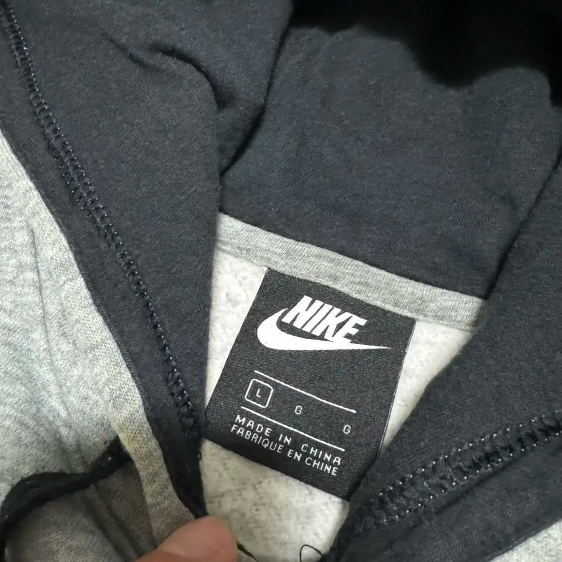 L 나이키 빅로고 후드티 상품이미지3