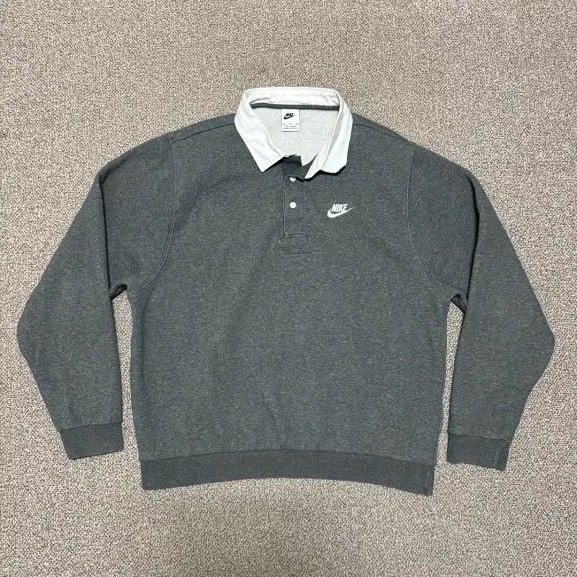XL 나이키 클럽 플리스 폴로 셔츠 상품이미지1