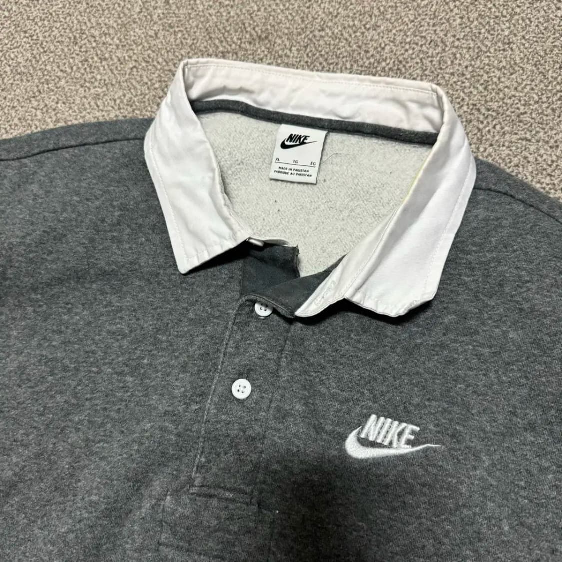 XL 나이키 클럽 플리스 폴로 셔츠 상품이미지2