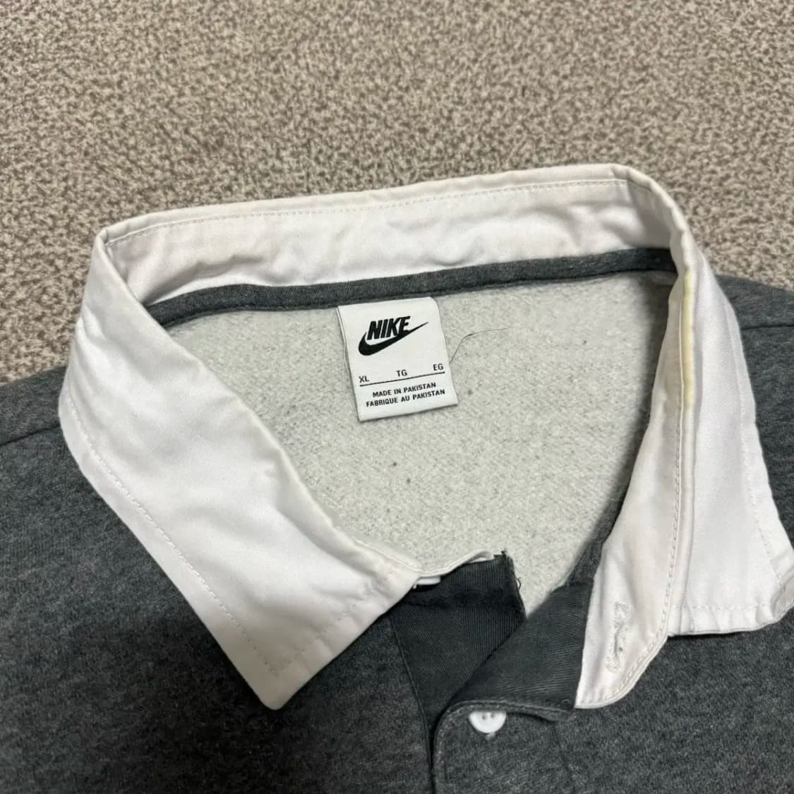 XL 나이키 클럽 플리스 폴로 셔츠 상품이미지3