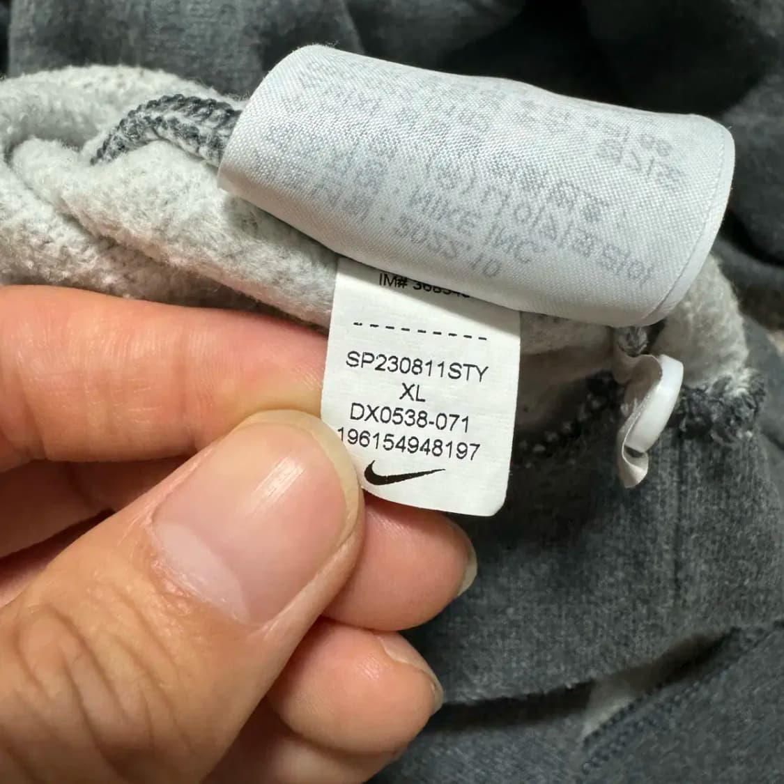 XL 나이키 클럽 플리스 폴로 셔츠 상품이미지8