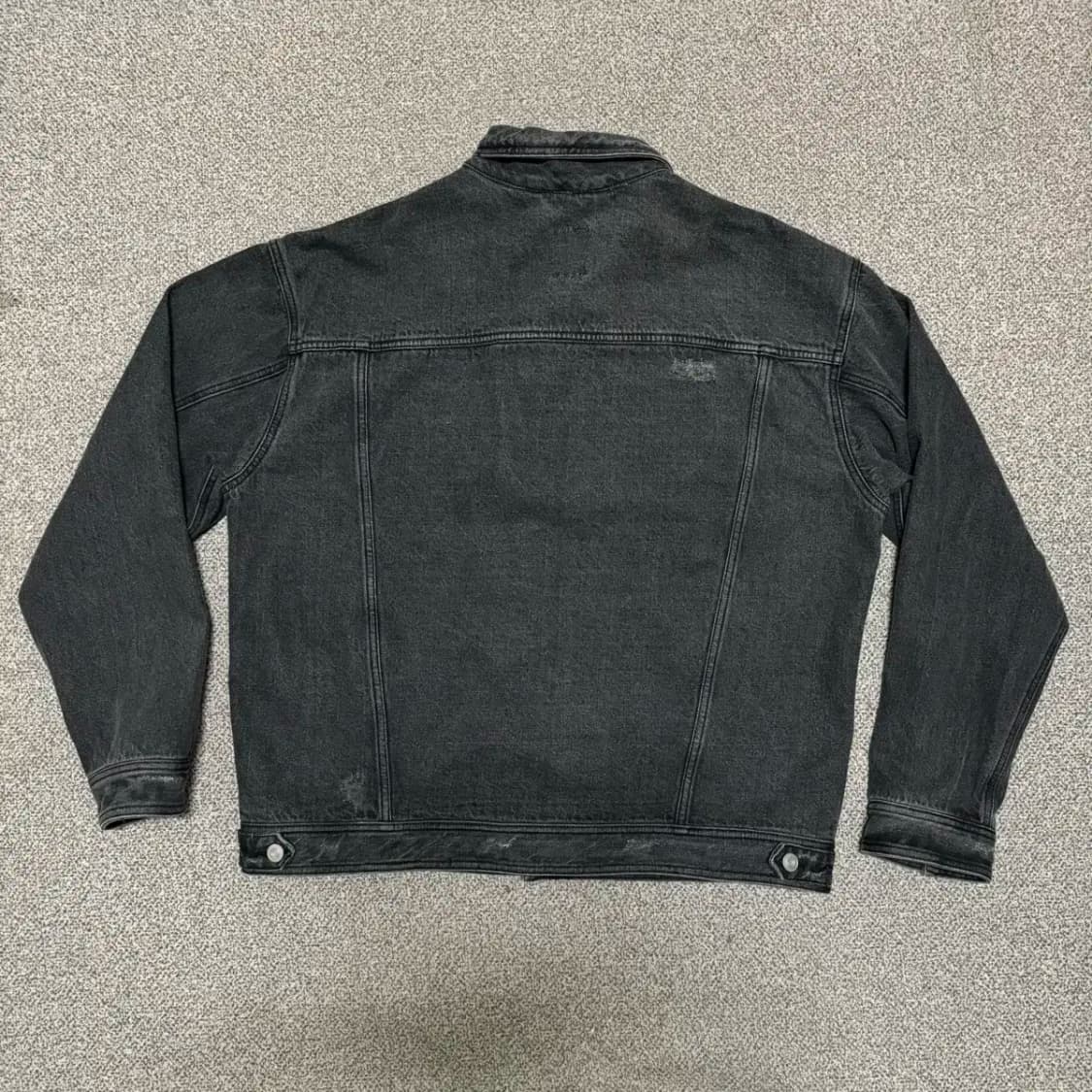 XL 에잇세컨즈 흑청 데님 자켓 상품이미지5