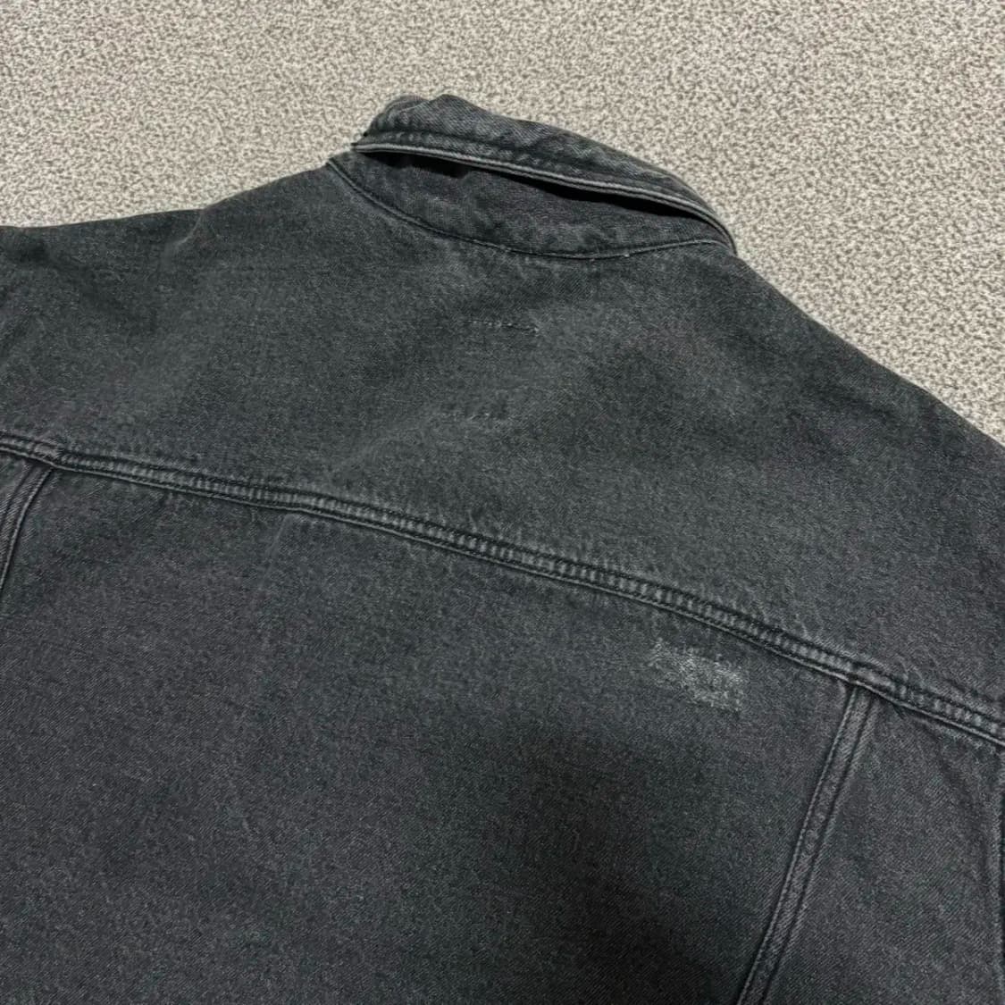 XL 에잇세컨즈 흑청 데님 자켓 상품이미지6