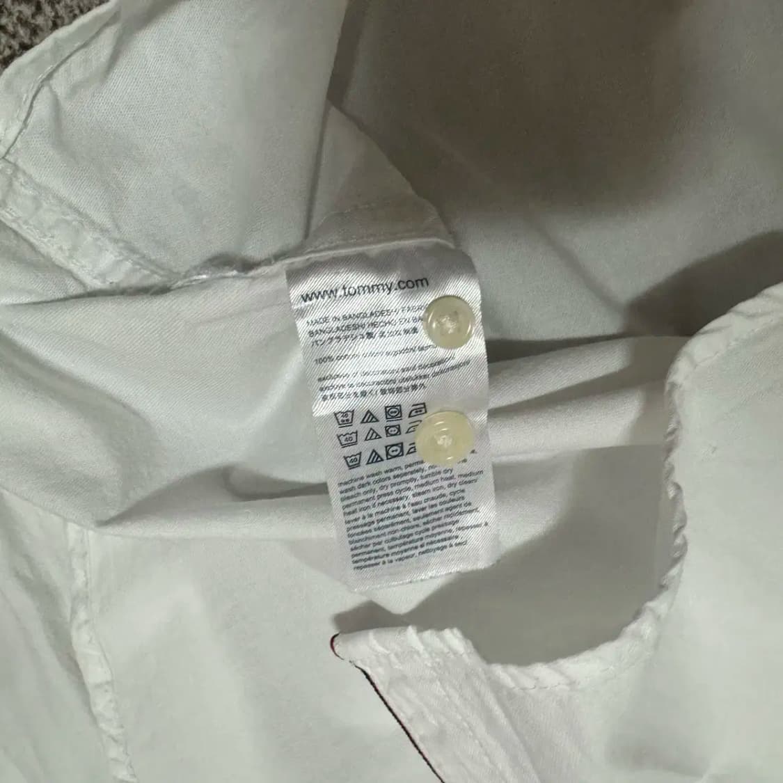 M 타미힐피거 화이트 셔츠 상품이미지5