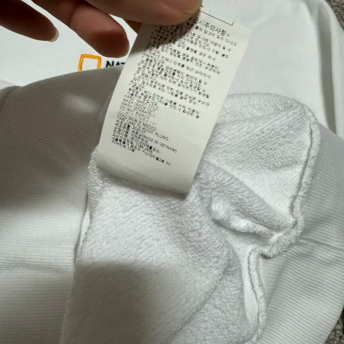 M 내셔널지오그래픽 맨투맨 상품이미지5