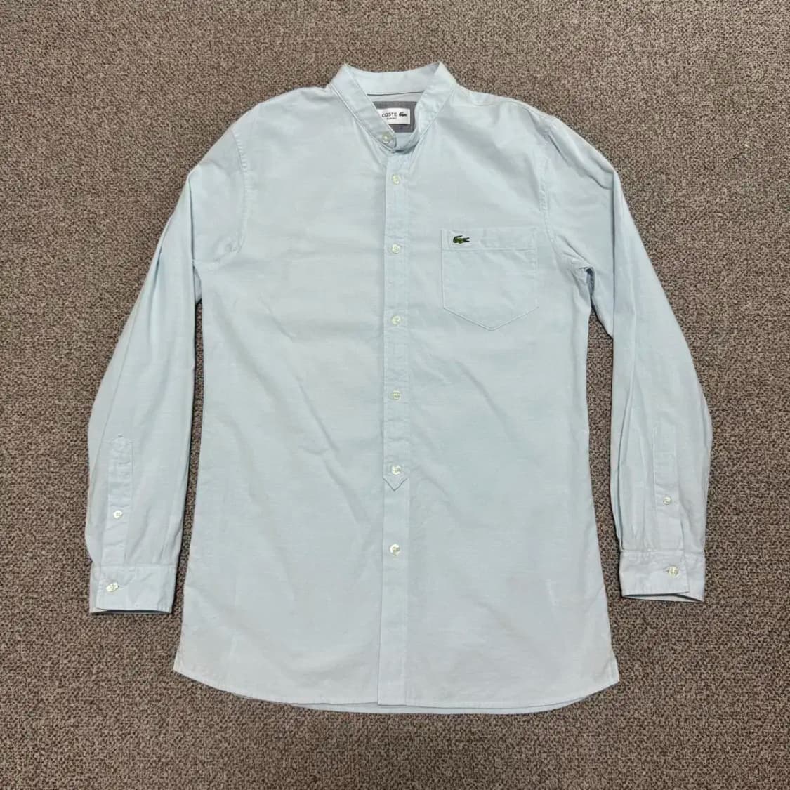 38 라코스테 헨리넥 셔츠 여성 상품이미지1