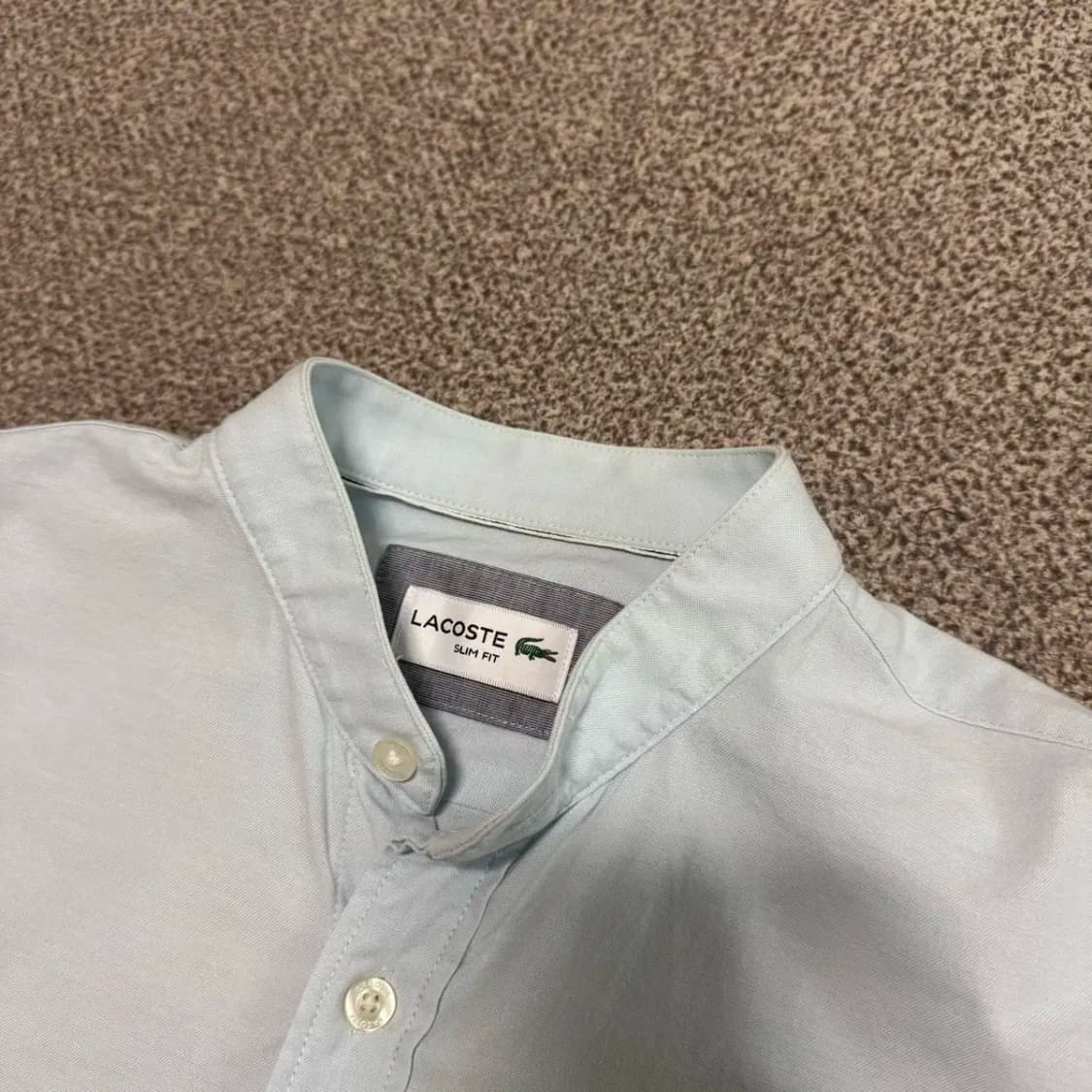 38 라코스테 헨리넥 셔츠 여성 상품이미지3
