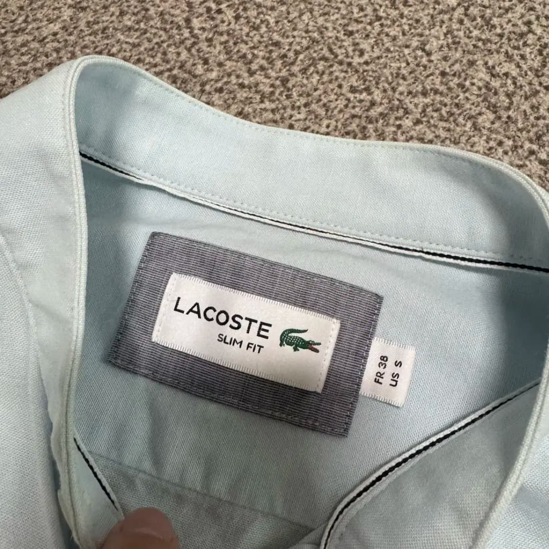 38 라코스테 헨리넥 셔츠 여성 상품이미지4