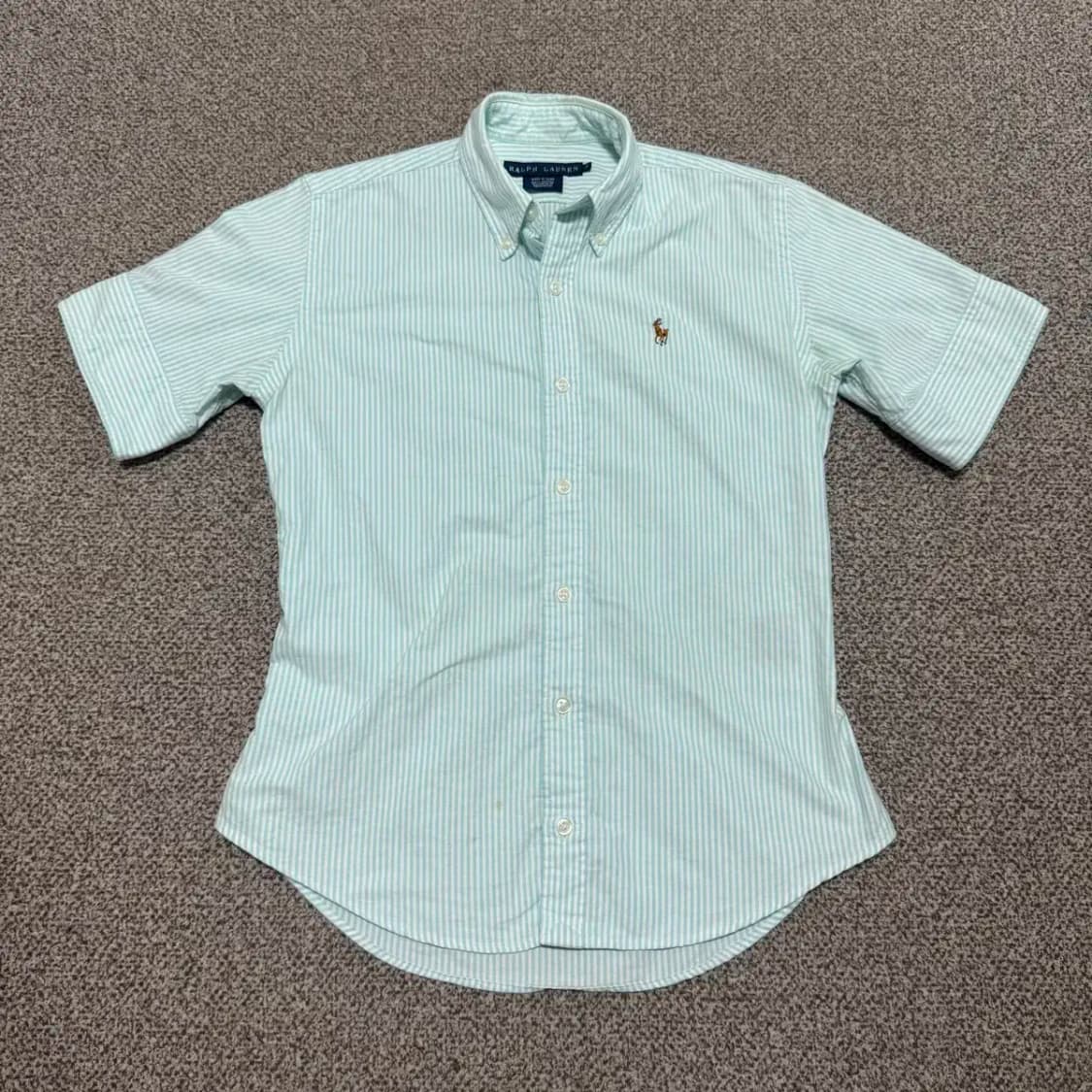 2 폴로랄프로렌 스트라이프 반팔 셔츠 여성 상품이미지1