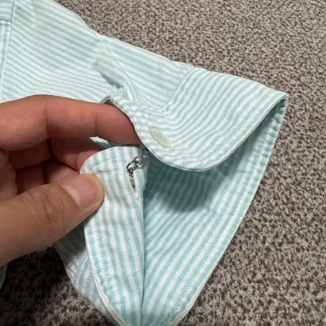 2 폴로랄프로렌 스트라이프 반팔 셔츠 여성 상품이미지7