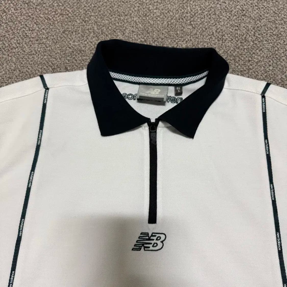 S 뉴발란스 롱 반팔 카라티 상품이미지2