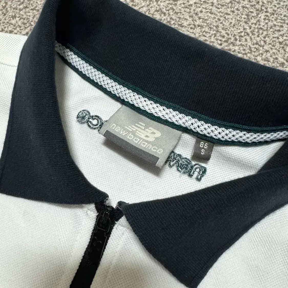 S 뉴발란스 롱 반팔 카라티 상품이미지3