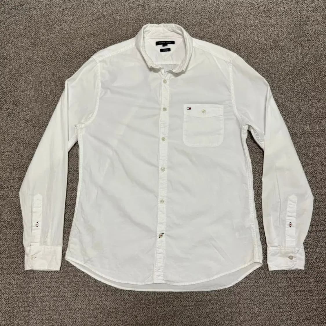L 타미힐피거 화이트 셔츠 상품이미지1