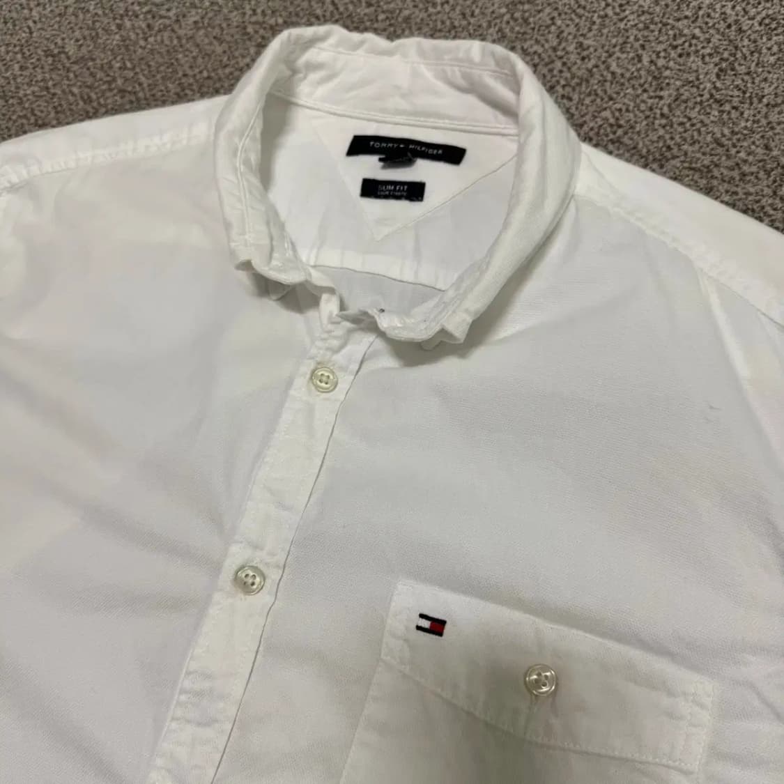 L 타미힐피거 화이트 셔츠 상품이미지2