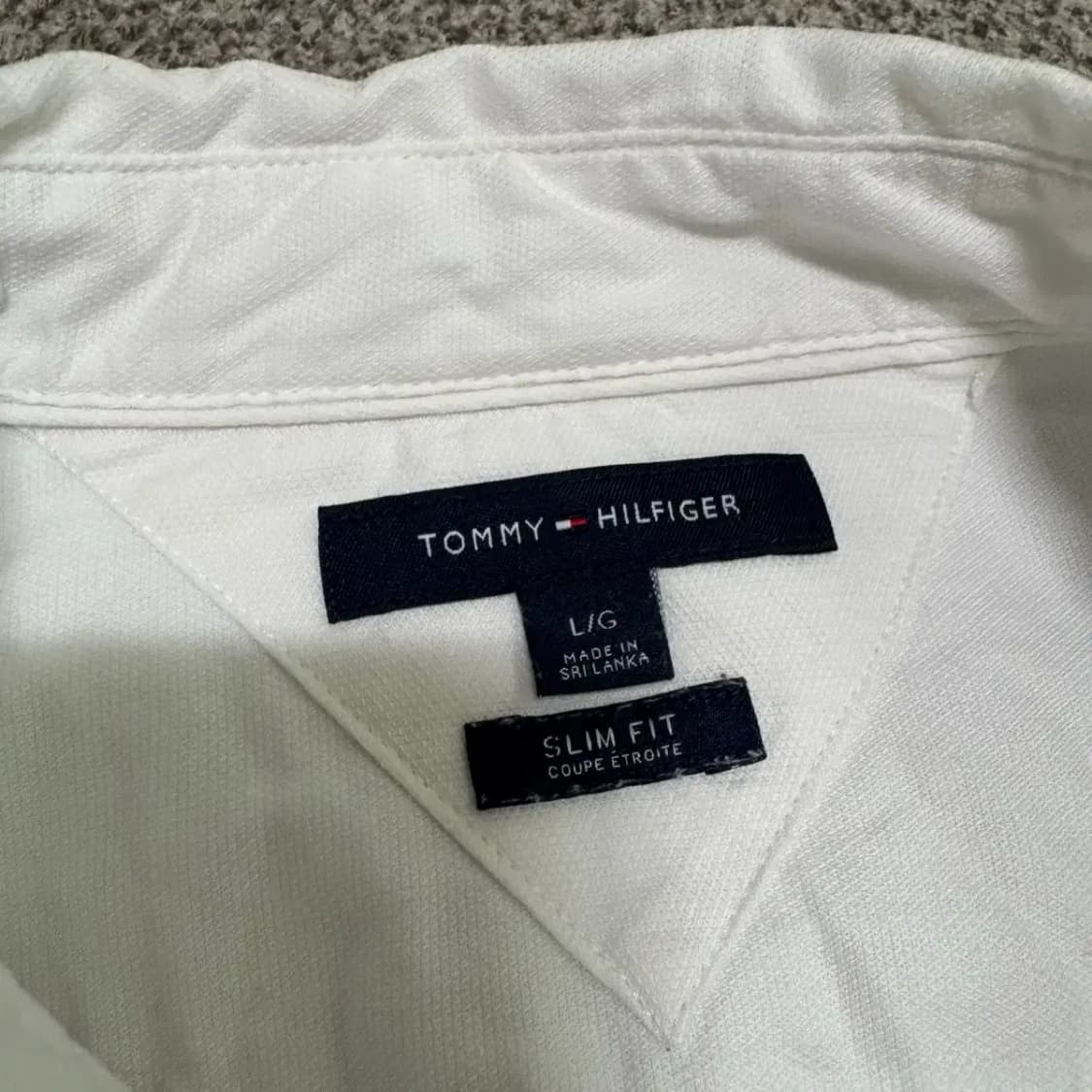 L 타미힐피거 화이트 셔츠 상품이미지4
