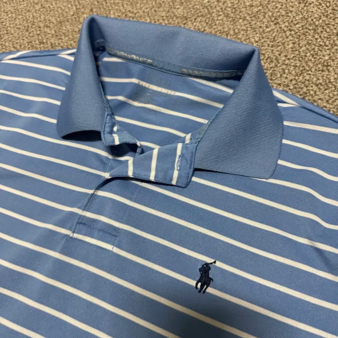 S 폴로랄프로렌 줄무늬 반팔 카라티 상품이미지2
