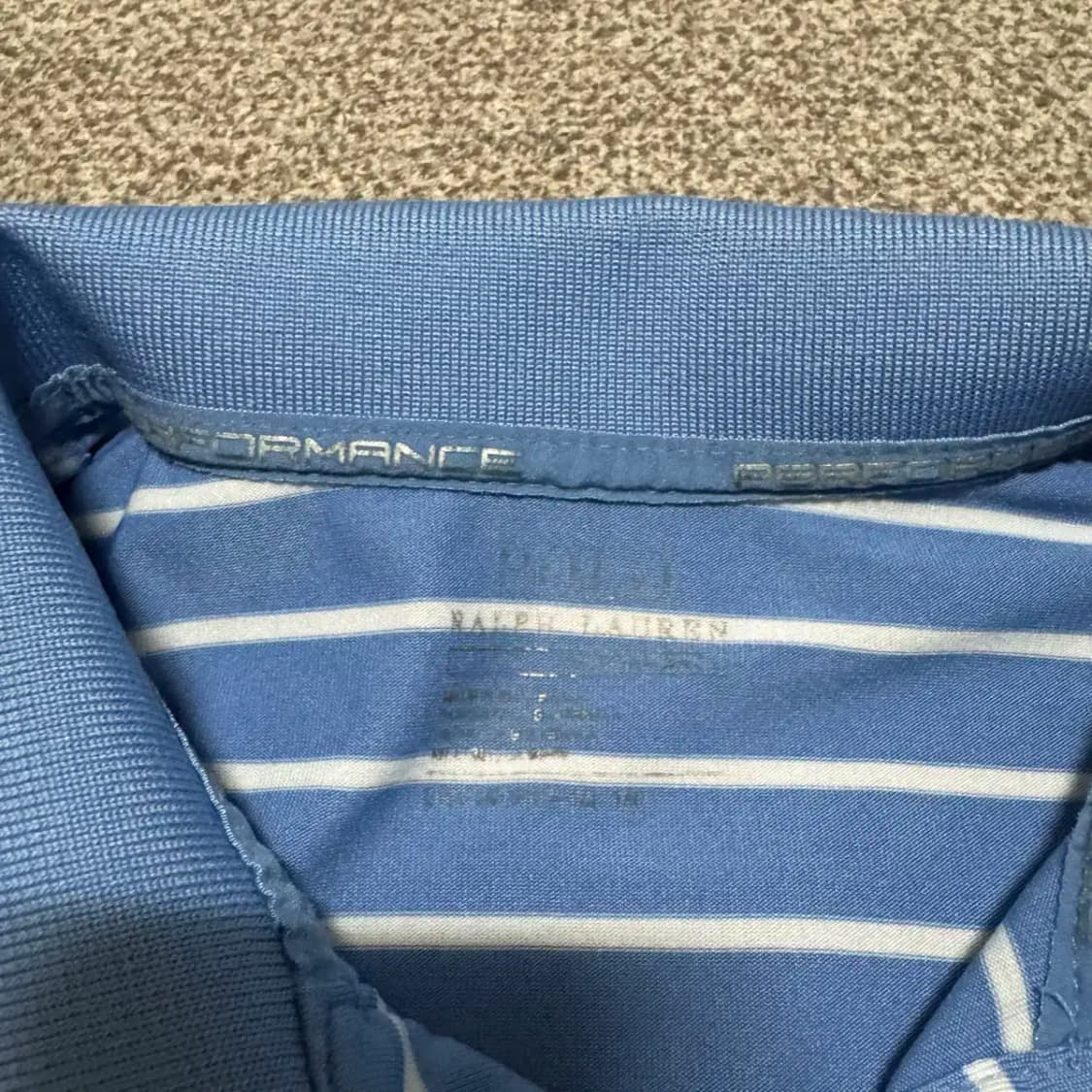 S 폴로랄프로렌 줄무늬 반팔 카라티 상품이미지3