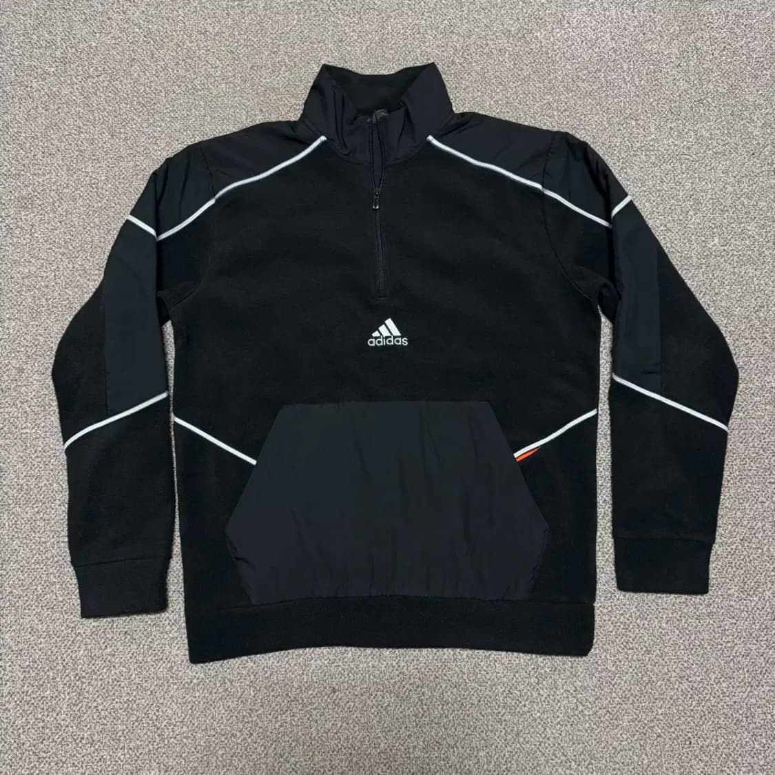 L 아디다스 플리스 반집업 상품이미지1