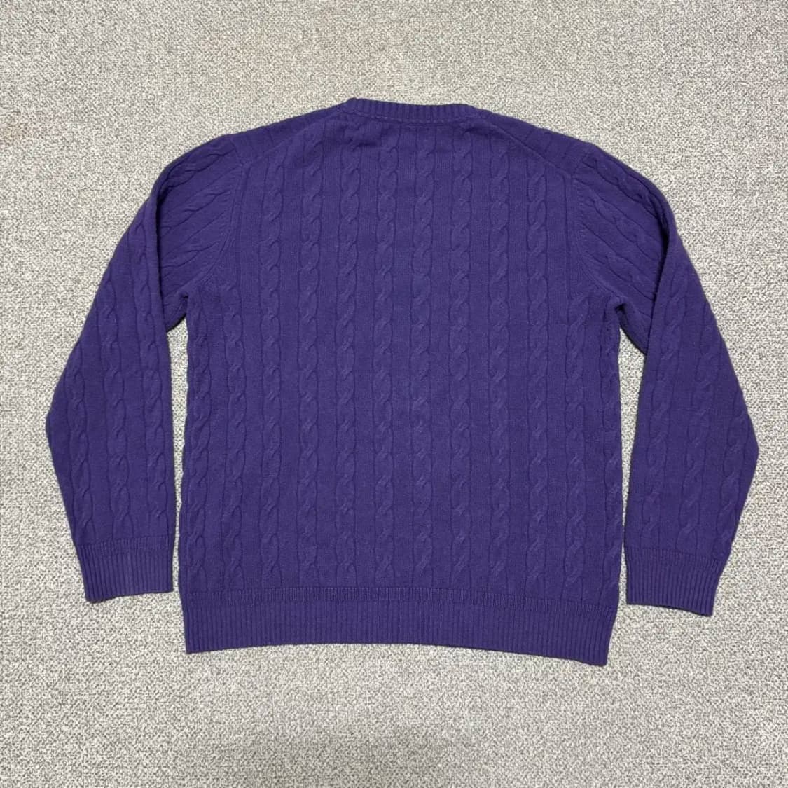 105 헤지스 꽈배기 울 니트 상품이미지5