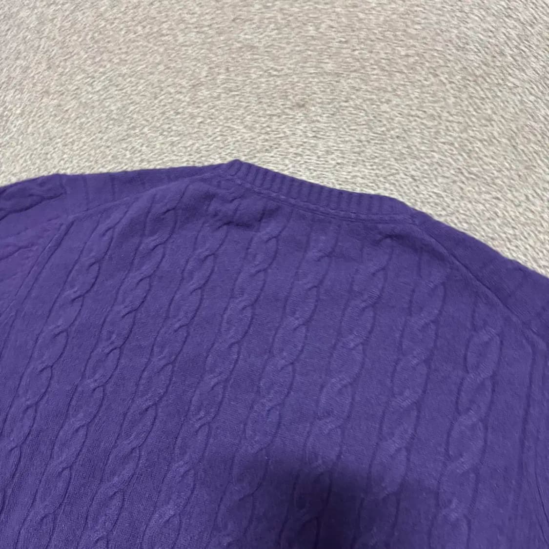 105 헤지스 꽈배기 울 니트 상품이미지6