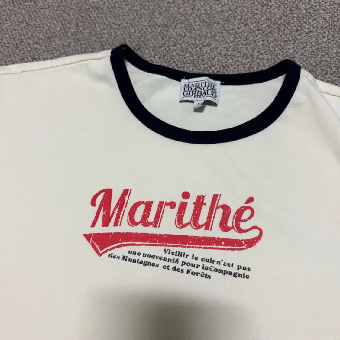 L 마리떼프랑소와저버 반팔 상품이미지2