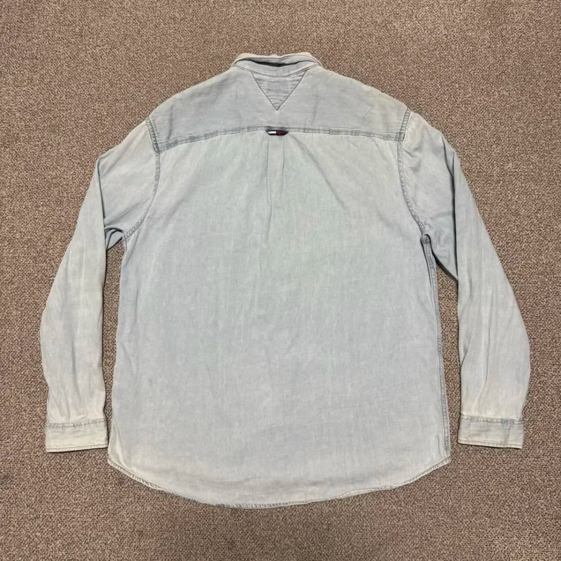 XXL 타미진스 데님 셔츠 상품이미지6