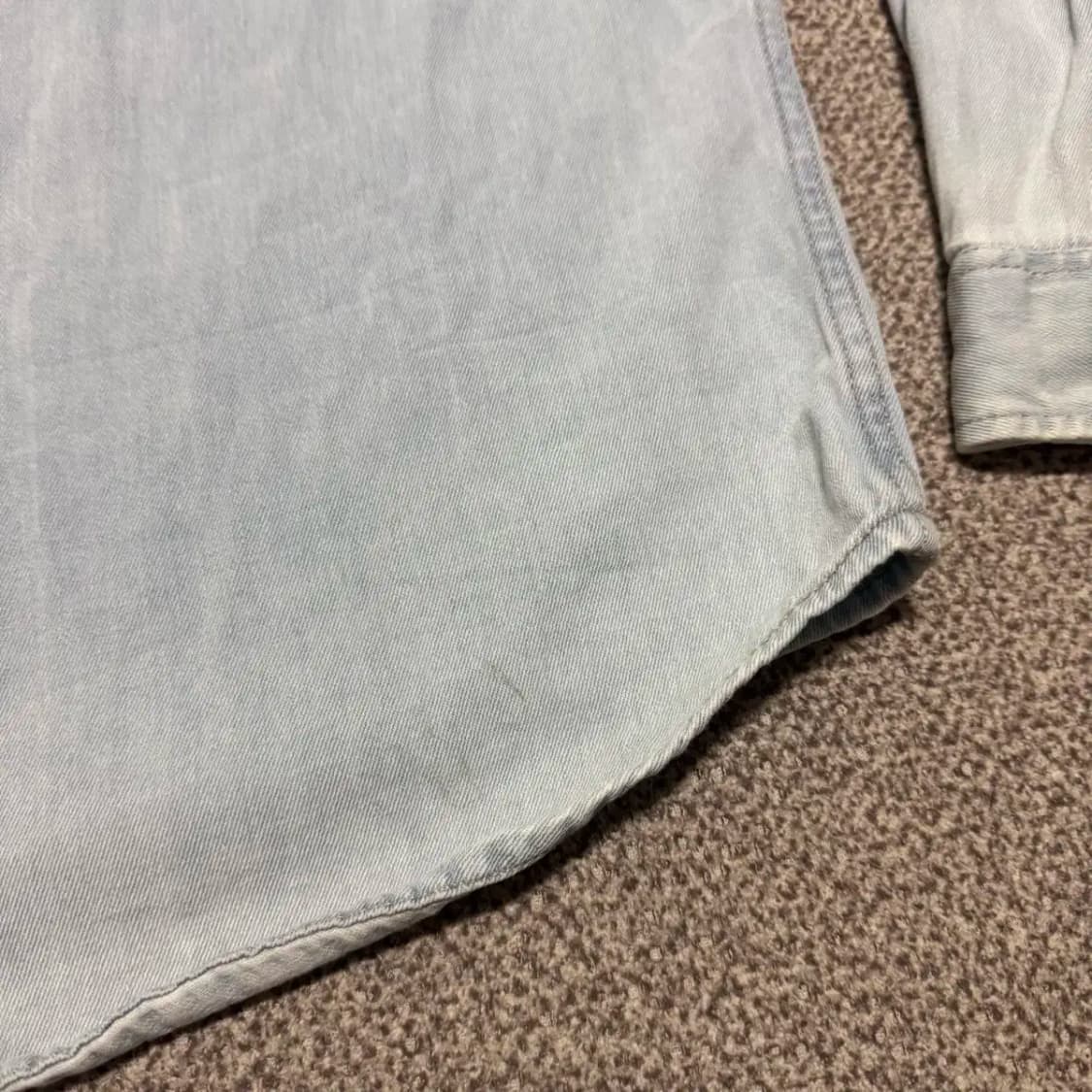 XXL 타미진스 데님 셔츠 상품이미지8