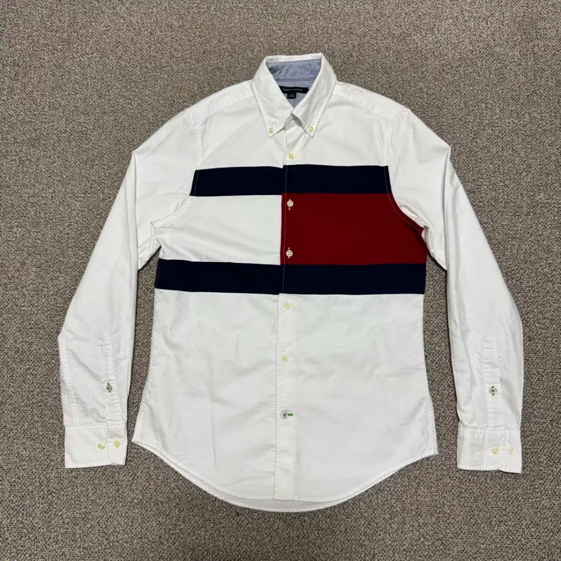 Xs 타미힐피거 빅로고 화이트 셔츠 상품이미지1