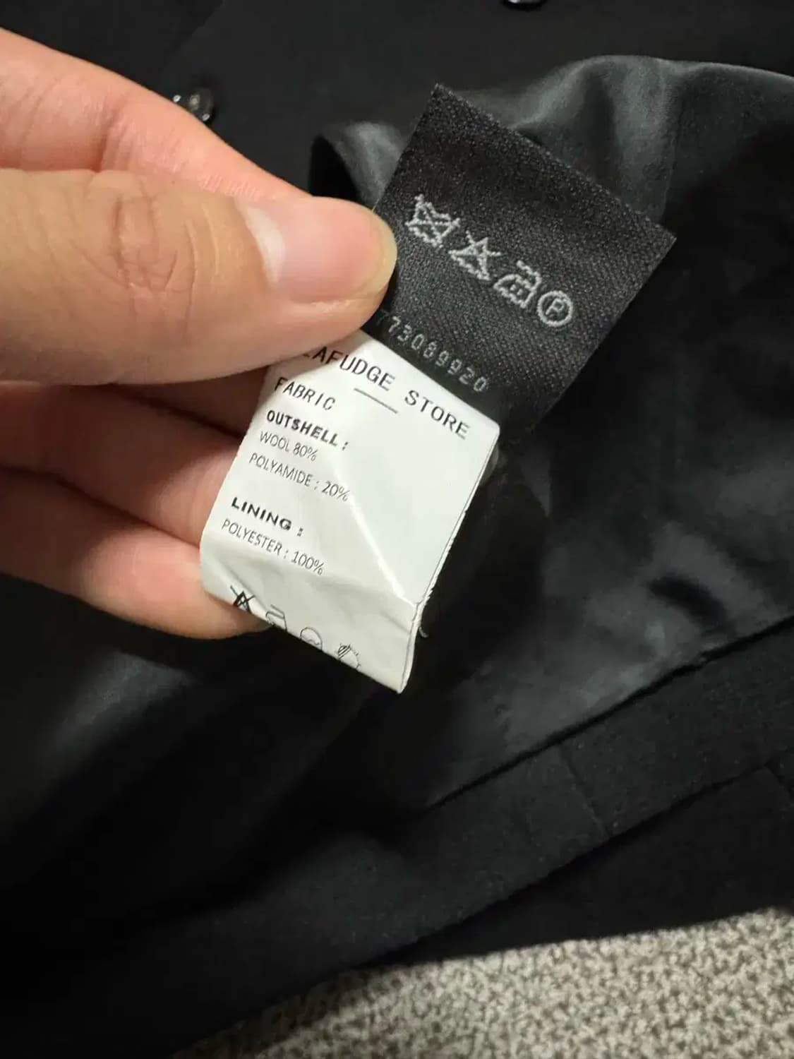 L 라퍼지스토어 울 코트 상품이미지5