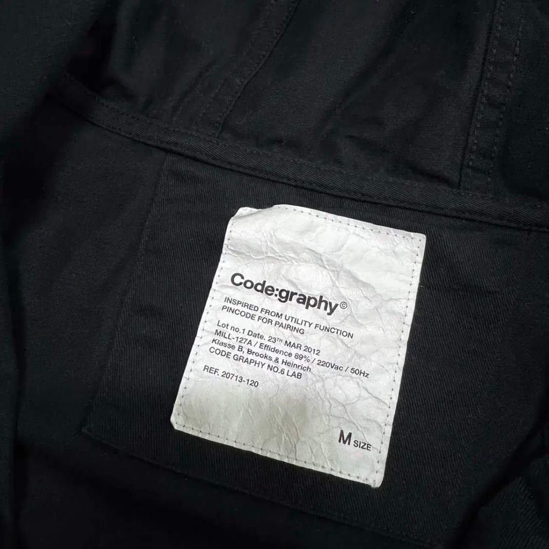 M 코드그라피 투웨이 자켓 상품이미지3