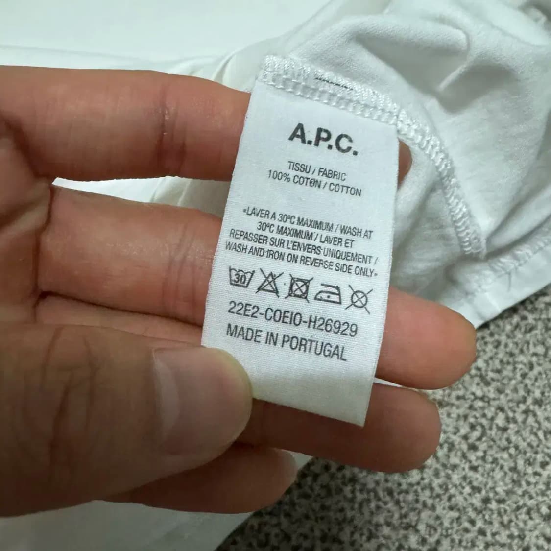 L 아페쎄 반팔 상품이미지5