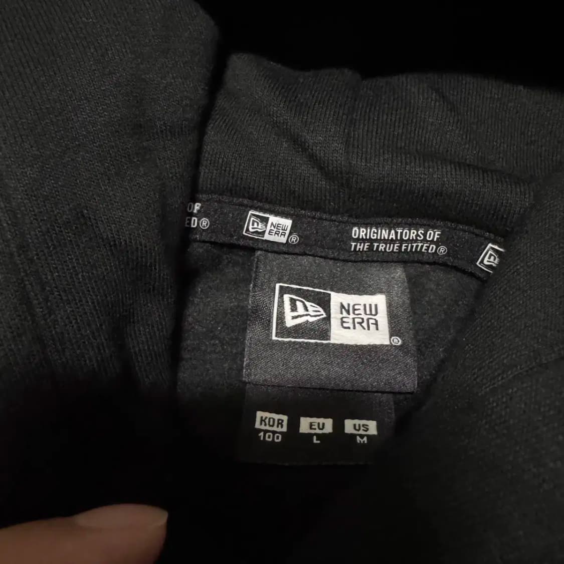 뉴에라 MLB 월드투어 코리아 시리즈 후드티 블랙 상품이미지6