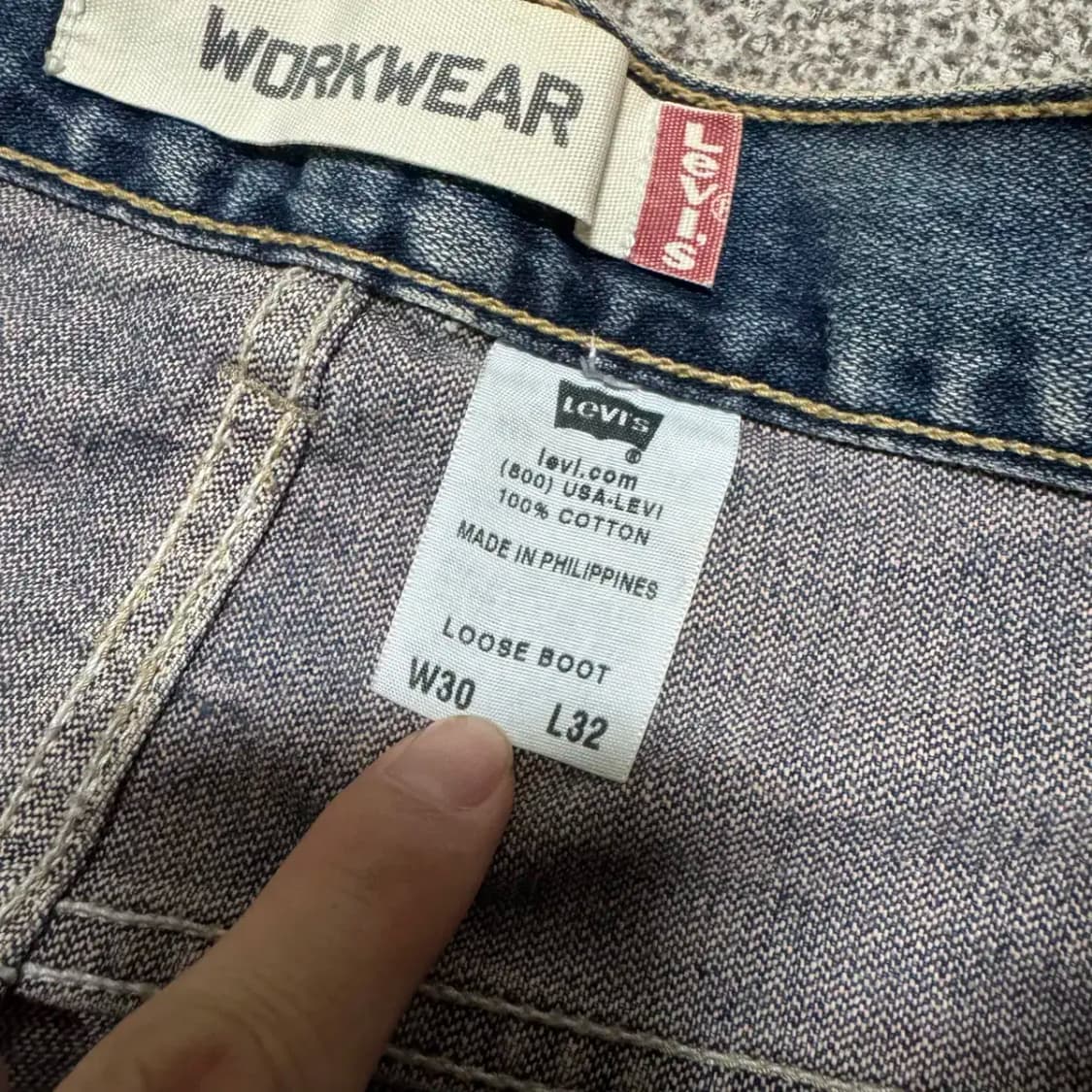 30 리바이스 워크웨어 청바지 상품이미지4
