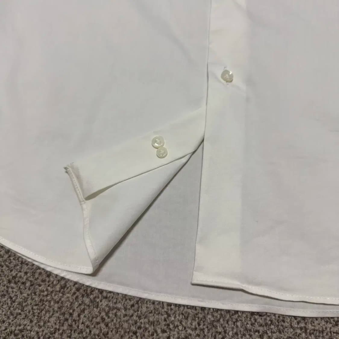 42 타임 한섬 화이트 셔츠 상품이미지2