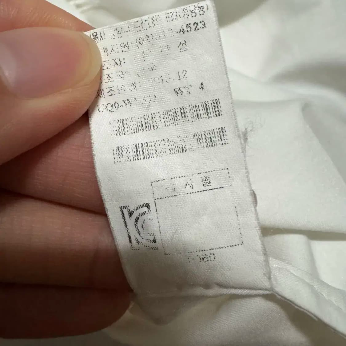 42 타임 한섬 화이트 셔츠 상품이미지6