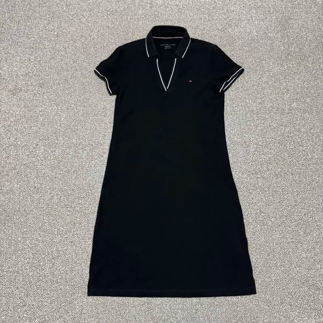 Xs 타미힐피거 블랙 카라 원피스 상품이미지1
